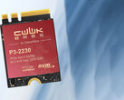 Le CWWK SSD. Image promotionnelle avec un dégradé bleu-blanc en arrière-plan