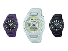Jusqu&#039;à présent, nous disposons d&#039;images de trois coloris de la G-Shock GBA-950. (Source de l&#039;image : @morgan_gshock sur Instagram)