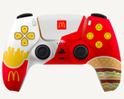 La manette Dual Sense de McDonald's et son design idiosyncratique. (Image source : Sony)