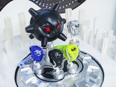 Les nouvelles montres sont disponibles en quatre couleurs éclatantes : noir, violet, vert citron et argent. (Source de l'image : Casio China)