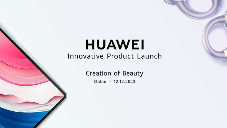Huawei annonce un nouvel événement produit. (Source : Huawei)