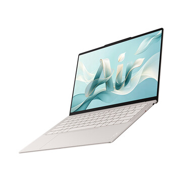 Vue en angle du Lenovo Yoga Air 14 Aura