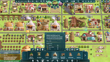 Photo : une capture d'écran du jeu The Wandering Village.