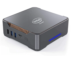 Le GK3V est un mini-PC compact avec trois sorties vidéo. (Source de l&#039;image : WooYi)