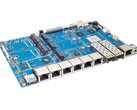 BPI-R4 Pro : Nouvel ordinateur monocarte avec de nombreuses options de connectivité réseau. (Source de l'image : Banana Pi)
