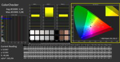 CalMAN - ColorChecker (calibré)