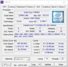 Schenker XMG Fusion 15 - Informations système : CPU-Z : CPU.