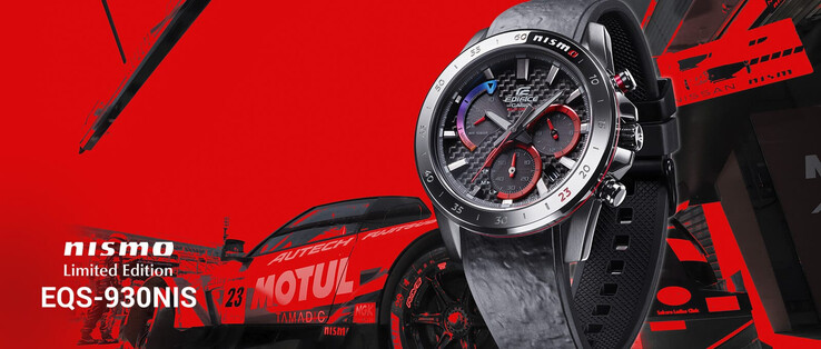 Casio Edifice EQS-930NIS-1A. (Source de l'image : Casio)