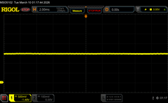 Pas de PWM (luminosité 10/10)
