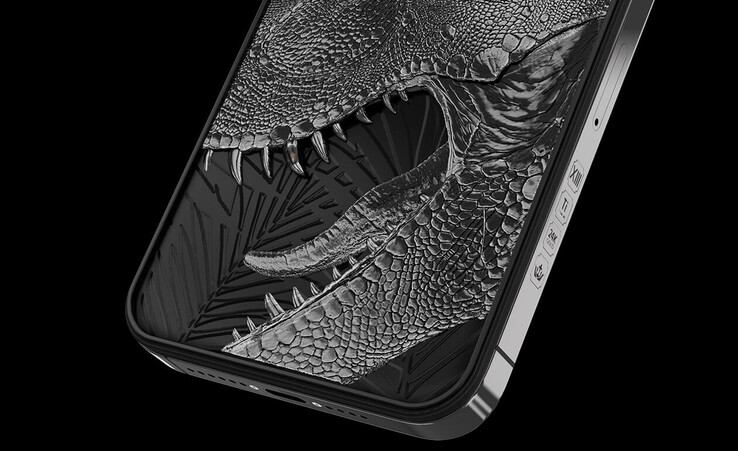 Le Tyrannophone contient un véritable morceau de dent de T-Rex. (Image : Caviar)