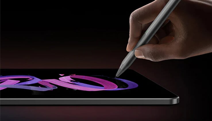 Le Teclast T65 Max 2025 prend en charge 4 096 niveaux de pression pour une utilisation avec des stylets actifs. (Source de l'image : Teclast)