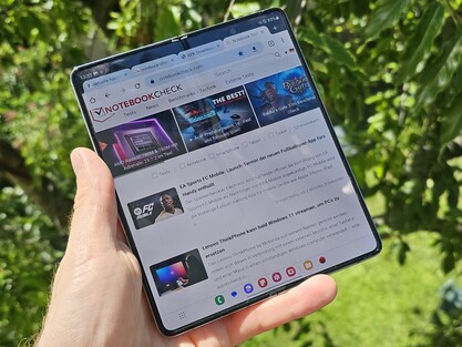 L'écran interne du Galaxy Z Fold5