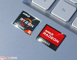 La carte graphique Radeon est intégrée dans l'APU AMD (iGPU).