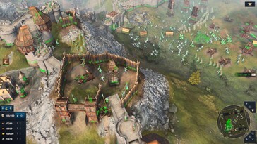 Sur la photo : Capture d'écran de Age of Empires IV : Anniversary Edition.