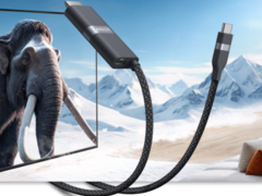 Le câble Anker Nano USB-C vers HDMI avec port d'entrée de 140 W est arrivé sur Amazon. (Source de l'image : Anker)