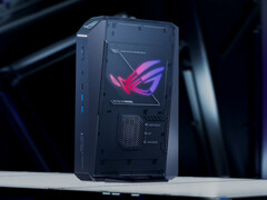 Deux configurations du ROG GR70 sont actuellement disponibles. Sur la photo : vue de profil du mini-PC