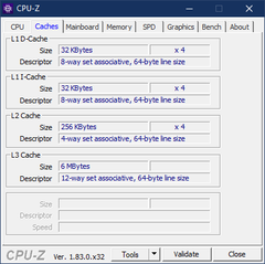 Latitude 7 200 - CPU-Z : cache.