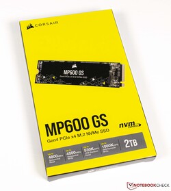 Corsair MP600 GS 2TB, fourni par Corsair Allemagne