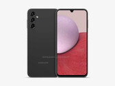 Un rendu de "2023 Galaxy A". (Source : OnLeaks x GizNext)