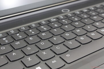 Les grandes touches sont plus spacieuses que sur la plupart des Ultrabooks et autres ordinateurs portables de jeu