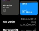 MIUI 12.5.6 sur Xiaomi Mi 10T Pro : détails, performances, autonomie, utilisation de la mémoire (Source : Propre)