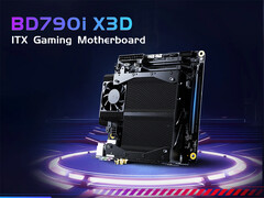 Le Minisforum BD790i X3D embarque le Ryzen 9 7945HX3D et coûte actuellement 599 $ (Source de l'image : Minisforum - édité)