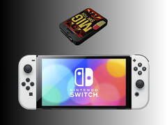 Nintendo Switch OLED en dessous de la MIG Switch (Source d'image : Amazon avec modifications)