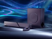 La barre de son ROG Gjallar Gaming comprend un caisson de basses sans fil et un centre de contrôle.