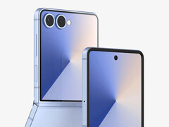 Le Galaxy Z Flip se rapproche de plus en plus du Motorola Razr en termes de design. (Source de l&#039;image : Android Headlines &amp;amp; OnLeaks)