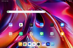 Xiaomi Pad 7 : Écran d'accueil