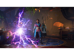 Capture d'écran du jeu Split Fiction prise pendant une scène. (Source de l'image : Steam)