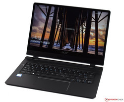 En test : le Acer Swift 7 SF714-51T. Modèle de test aimablement fourni par Acer Allemagne.