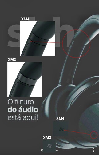 Le teaser semble être celui de la WH-1000XM4. (Source de l'image : The Walkman Blog)