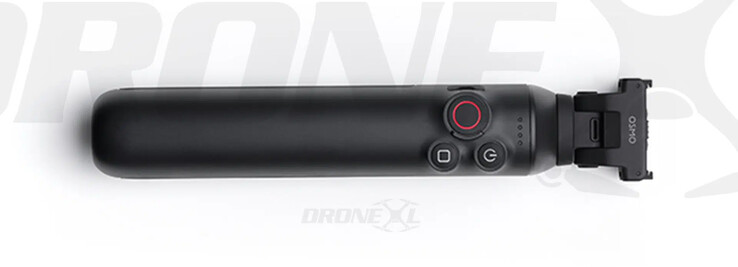 Barre d'extension de batterie de DJI pour l'Osmo 360. (Source de l'image : via DroneXL &amp; Jasper Ellens)