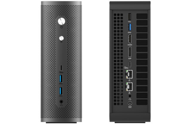 L'Honor Tiangong AXB35 offre une large gamme de ports, dont deux ports Ethernet 10 GbE.