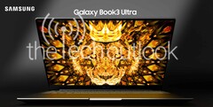 Le prétendu Samsung Galaxy Book 3 Ultra. (Image Source : TheTechOutlook)