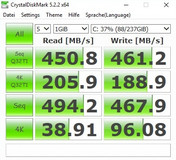 CrystalDiskMark (SSD).