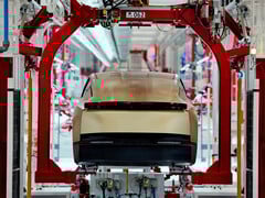 Processus de production du Tesla Cybercab. (Source de l'image : Tesla)