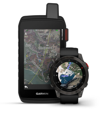 Les images satellites sont disponibles via Garmin Outdoor Maps+. (Image source : Garmin)