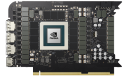 PCB de référence RTX 4090 FE avec GPU AD102. (Image : Nvidia)