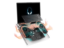 En examen : Alienware x17 R2 P48E. Unité de test fournie par Dell