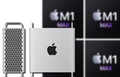 Le Apple Silicon Mac Pro utilisera apparemment des puces à extension M1 plutôt que des processeurs de génération M2. (Image source : Apple - édité)