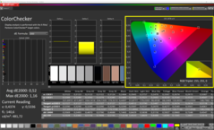 CalMAN - ColorChecker (calibré)