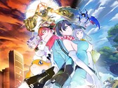 Illustration promotionnelle phare de *Digimon Story : Time Stranger*.