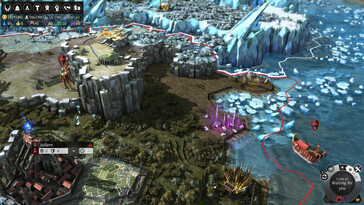 Photo : une capture d'écran du jeu Endless Legend.