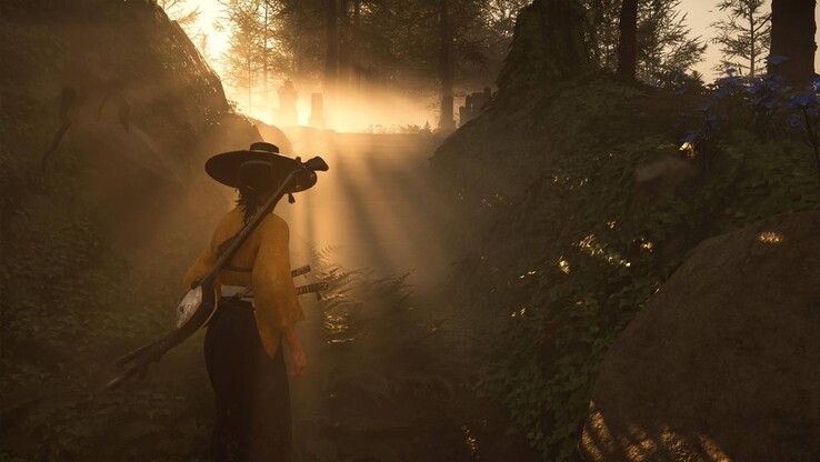 Les rayons divins sont toujours agréables à regarder (source d'image : Notebookcheck)