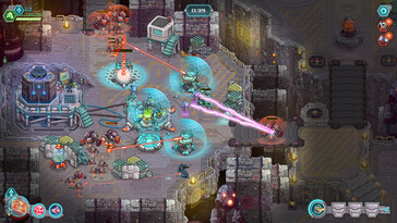 Une image montrant une bataille dans Iron Marines.