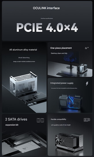 Principales caractéristiques des stations d'accueil G1 et G1 Pro (Image source : Topfeel - machine translated)