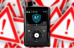 Les propriétaires de pompes à insuline MiniMed série 600 doivent vérifier s'ils ont un modèle avec une bague de retenue mise à jour. (Image source : Medtronic/Unsplash - édité)