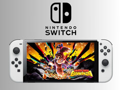 Maquette montrant Donkey Kong Bananza en tant que jeu Switch (source d&#039;image : Nintendo of America avec modifications)